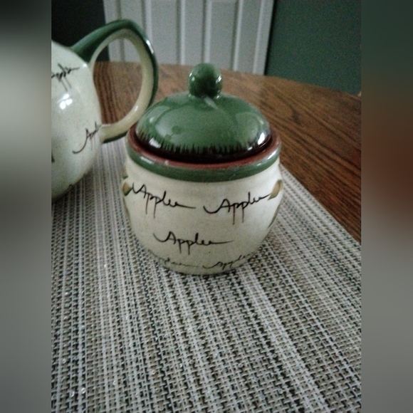 Vintage Home Interiors Teapot Sugar & Creamer - Picture 7 of 10
